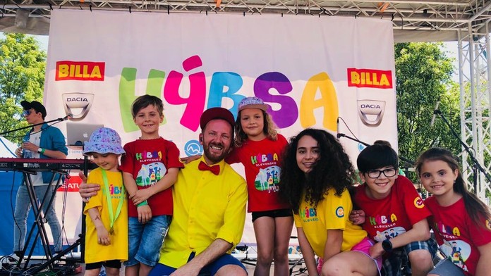 HÝBSA Zvolen: Miro Jaroš a deti z Oteckov rozprúdili poriadnu zábavu