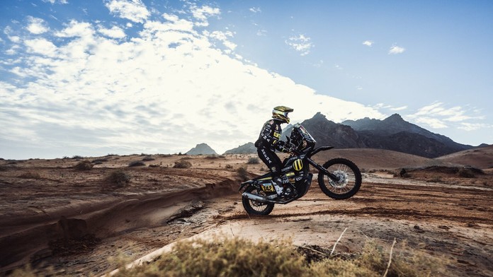 Štefan Svitko počas Rely Dakar.