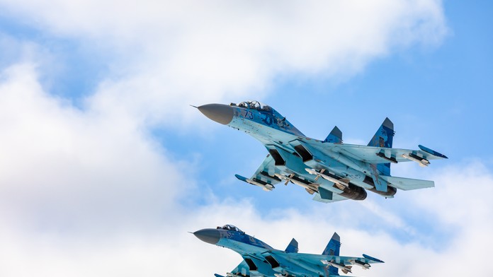 Ruská stíhačka vzlietla k dvom americkým bombardérom nad Baltským morom