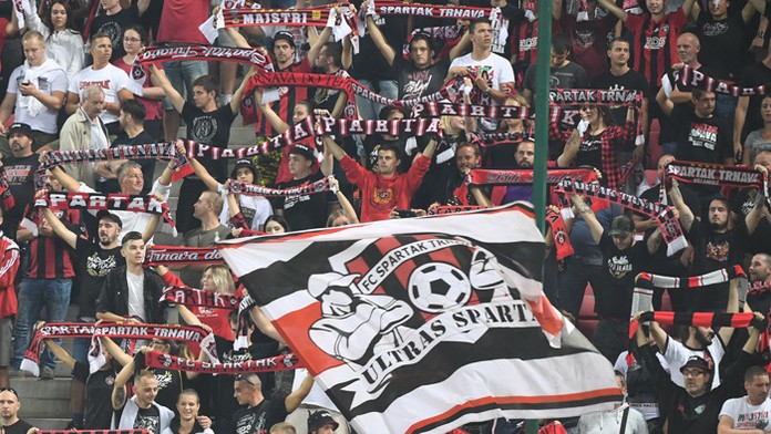Fanúšikovia Spartaku Trnava