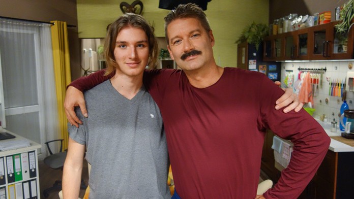 Andy Kraus so synom Borisom