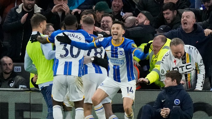 Brighton šokoval a doma deklasoval Liverpool. Kloppovi zverenci opäť klesli v tabuľke