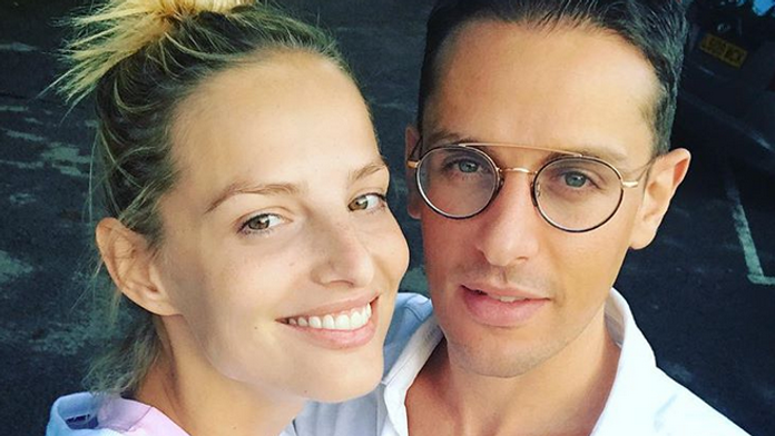 Michaela Kocianová s priateľom. 