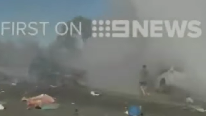 Brutálne zábery z miesta nehody.