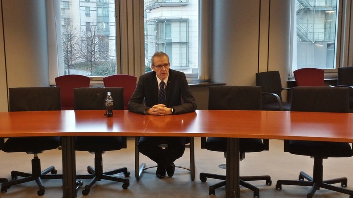 Ivan Štefanec na pôde Európskeho parlamentu.