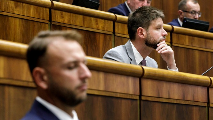 Šutaj Eštok a Šimečka.