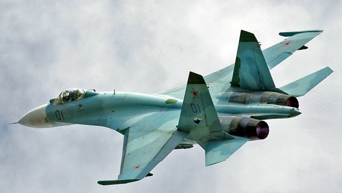 Stíhačka ruského námorníctva SU-33.