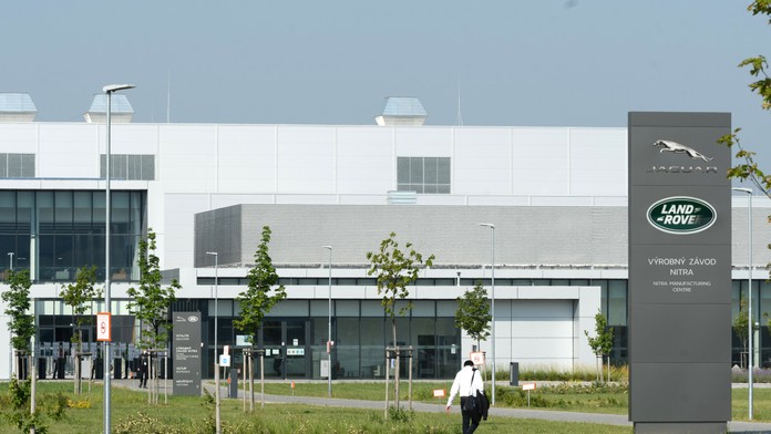Spoločnosť Jaguar Land Rover Slovakia.