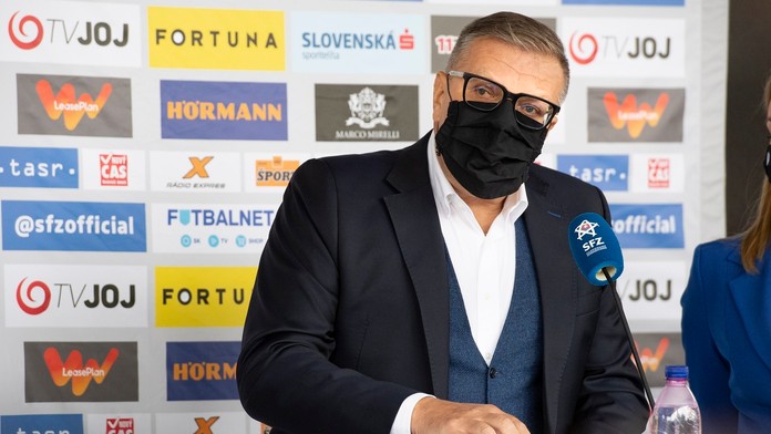 prezident Slovenského futbalového zväzu Ján Kováčik.