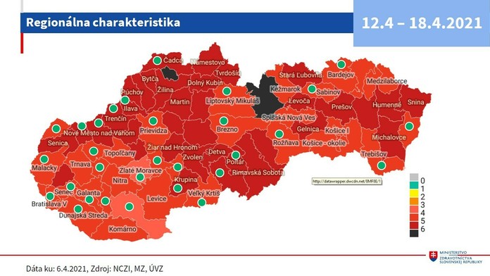 Covid automat platný od 6. apríla.