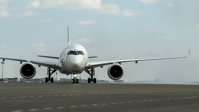 Lietadlo Airbus A350-1000. Ilustračná snímka. 