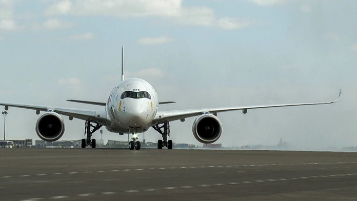 Lietadlo Airbus A350-1000. Ilustračná snímka. 