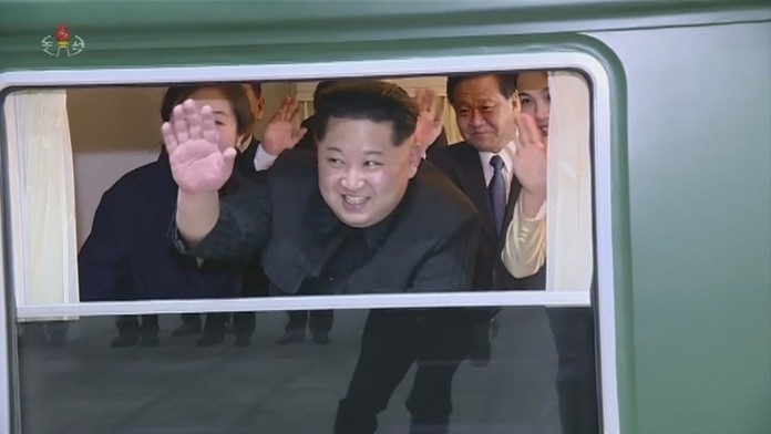 Kim do Číny prišiel v prísnej tajnosti. 