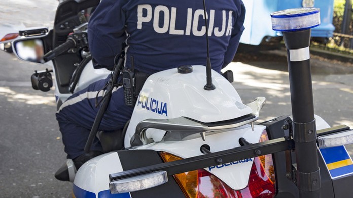 Chorvátsky policajt - ilustračná snímka.