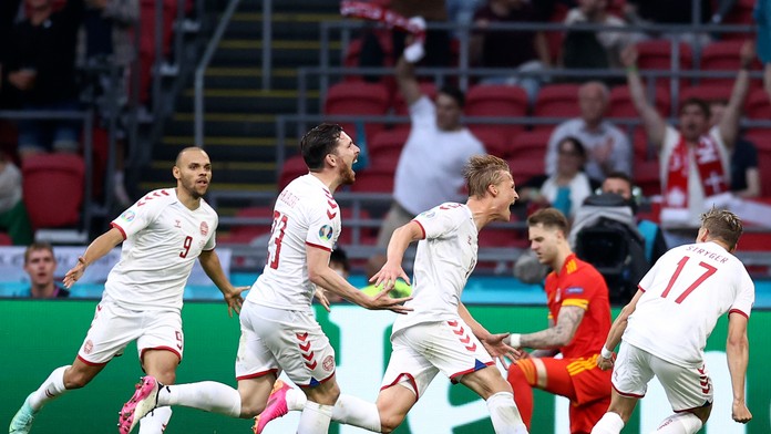 Dolberg sa teší z druhého gólu.