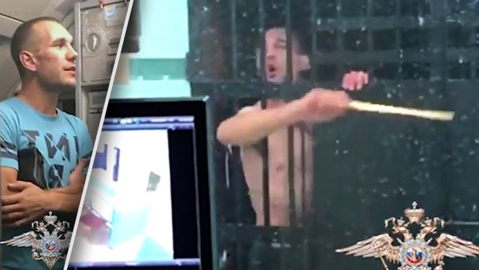 Na snímke muž s dáždnikom v hustom snežení v Bratislave (archívna snímka)