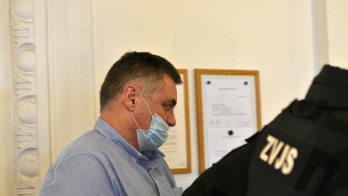 bývalý šéf SIS Ľubomír Arpáš na súde v roku 2021.