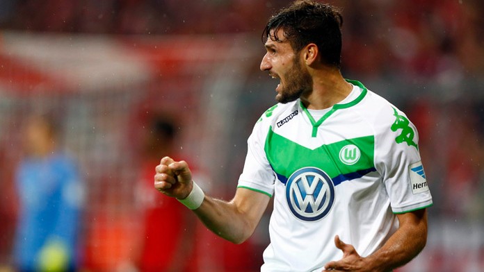 Hráč Wolfsburgu Daniel Caligiuri. 