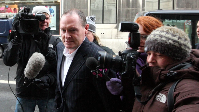 Na archívnej snímke bývalý anglický futbalový reprezentant Paul Gascoigne.