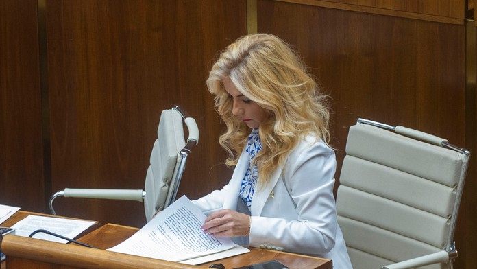 Martina Šimkovičová počas svojho odvolávania