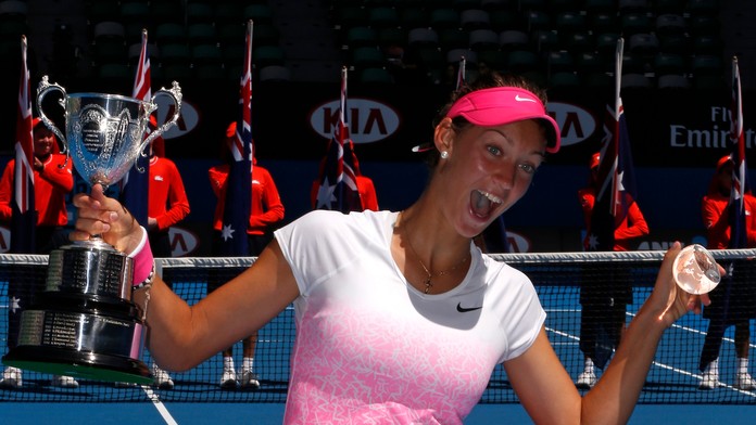 Tereza Miháliková, víťazka Australian Open