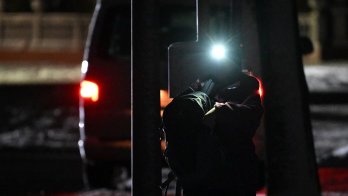 Blackout v Berlíne.