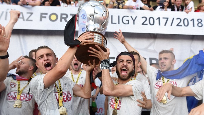 Spartak Trnava získal premiérový titul.