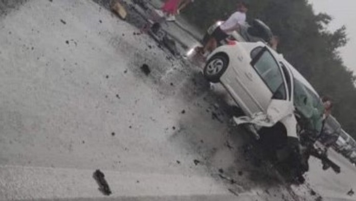 Tragická nehoda za Moldavou nad Bodvou.