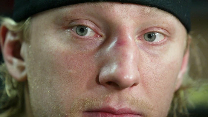 Marián Hossa ako 25-ročný počas svojej poslednej sezóny v Ottawe. (archív 2004)