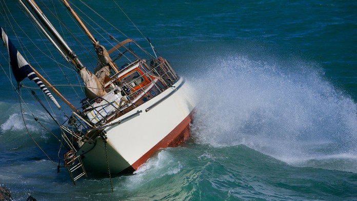 Nehoda lode (ilustračná fotografia)