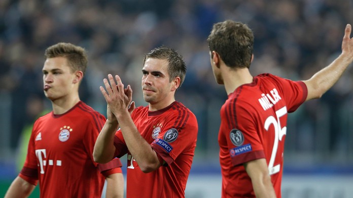 Na snímke hráči Bayernu Mníchov