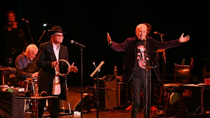 Michael Nesmith (na snímke vpravo) na 55. Anniversary Farewell Tour na Floride