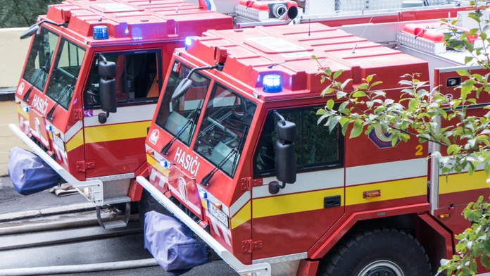 Vo Veľkom Krtíši horel byt, evakuovali 20 ľudí