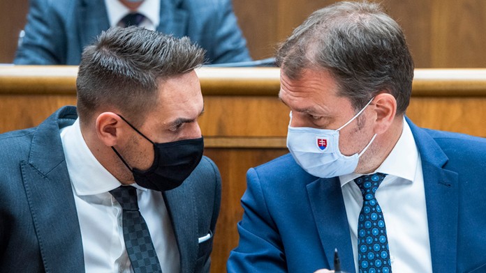 György Gyimesi a Igor Matovič.