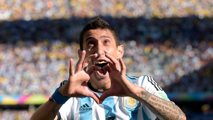 Argentínsky hráč  Di Maria.