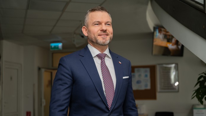 Peter Pellegrini a Eduard Heger v relácii Na telo.