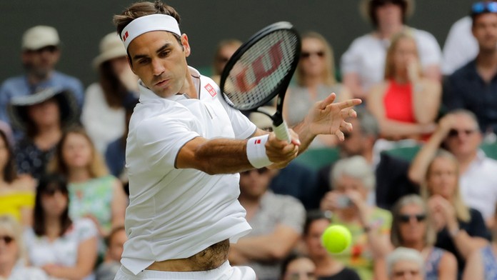 Rafael Nadal na Wimbledone.