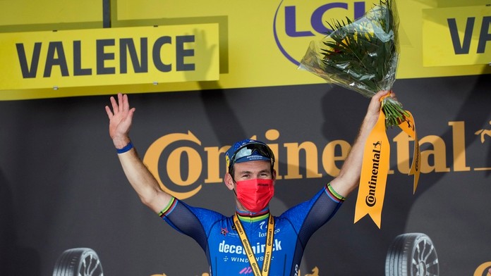 Mark Cavendish vyhral 10. etapu na Tour de France.