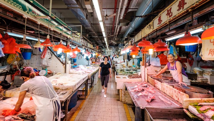 Mokré trhy v Číne