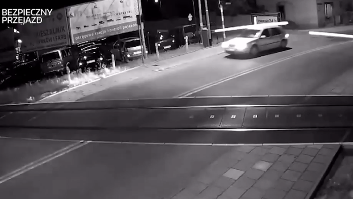 Nebezpečný prejazd.