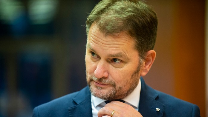 Na snímke predseda hnutia OĽaNO Igor Matovič 