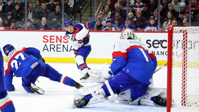 Obrovský boj nestačil. Favorizované USA zlomilo Slovensko v záverečnej tretine