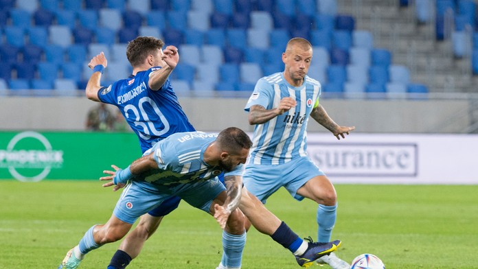 Obrovská dráma s infarktovým záverom. Slovan postúpil cez Batumi po geniálnom góle Weissa