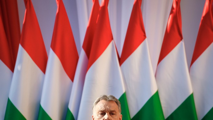 Predseda Fideszu Viktor Orbán.