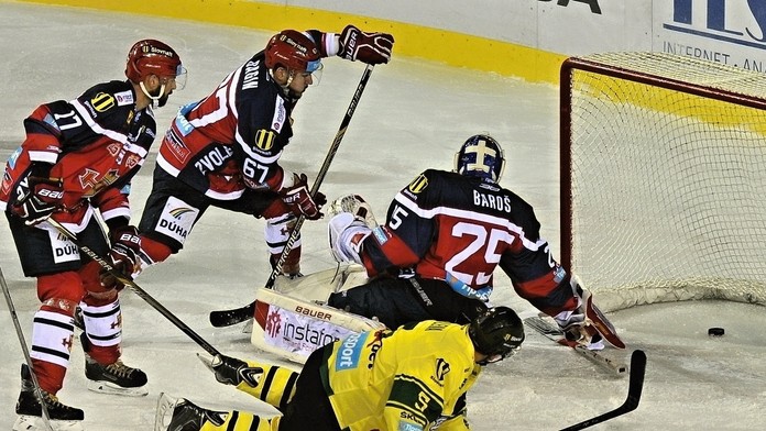 Zápas 25. kola Tipsport Ligy medzi MsHK DOXXbet Žilina a HKM Zvolen