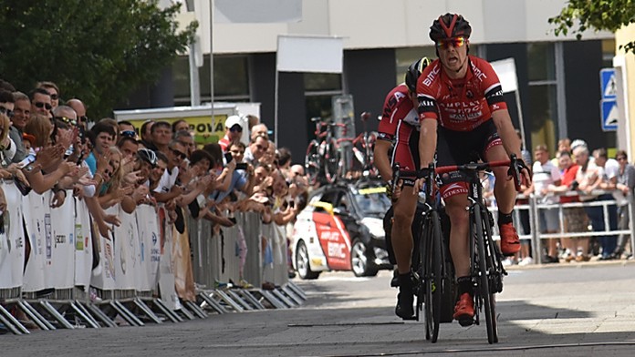 Slovinský cyklista Jan Tratnik na archívnej snímke.