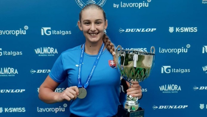 Vyrovnanejšie to vo finále ani byť nemohlo. Šestnásťročná Slovenka má striebro z majstrovstiev Európy