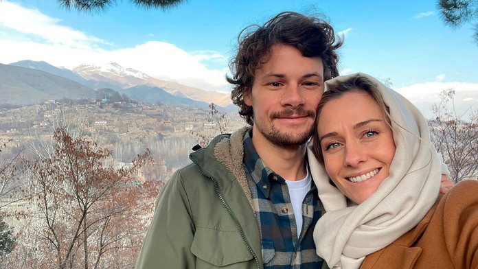 Charlotte Bellisová so svojim priateľom Jimom Huylebroekom.