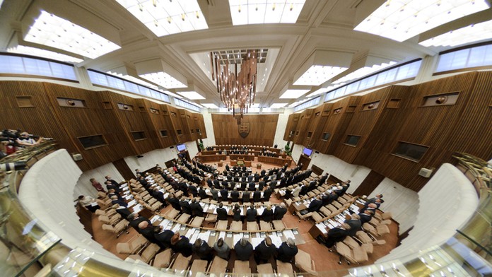 Rokovacia sála parlamentu