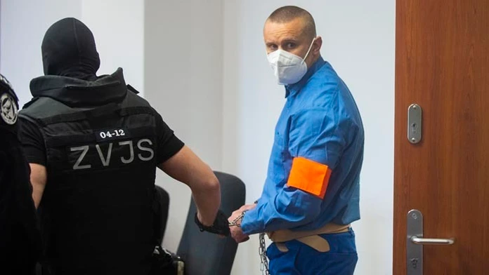 Na snímke obvinený bos skupiny piťovcov Juraj Ondrejčák.